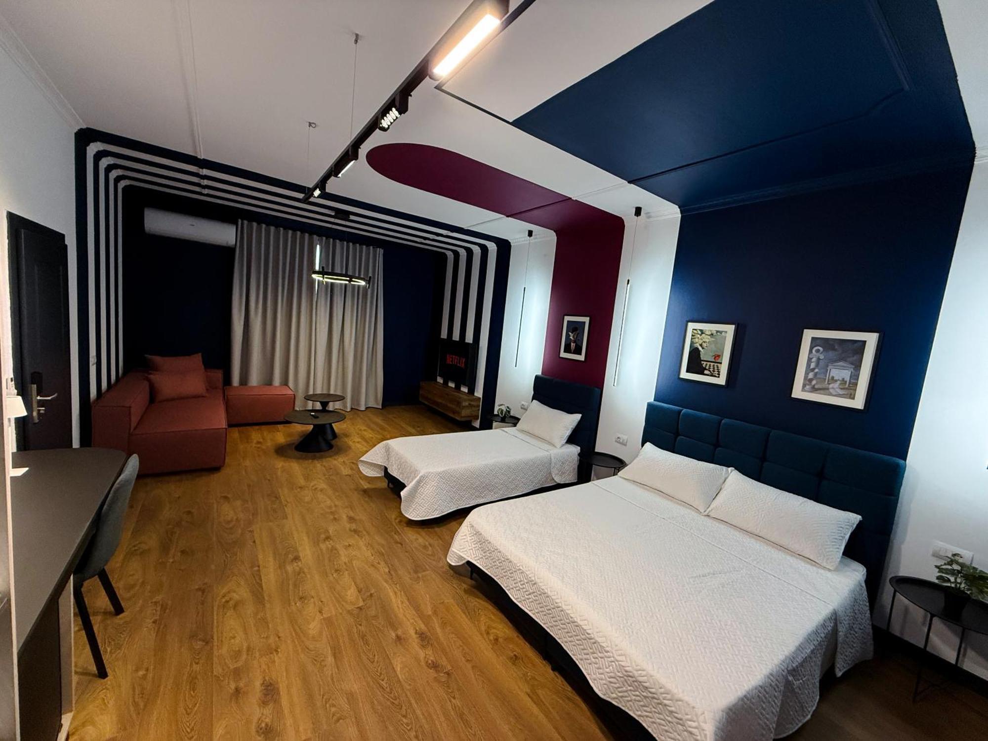 Tirana Days Free Parking Apartment Ruang foto